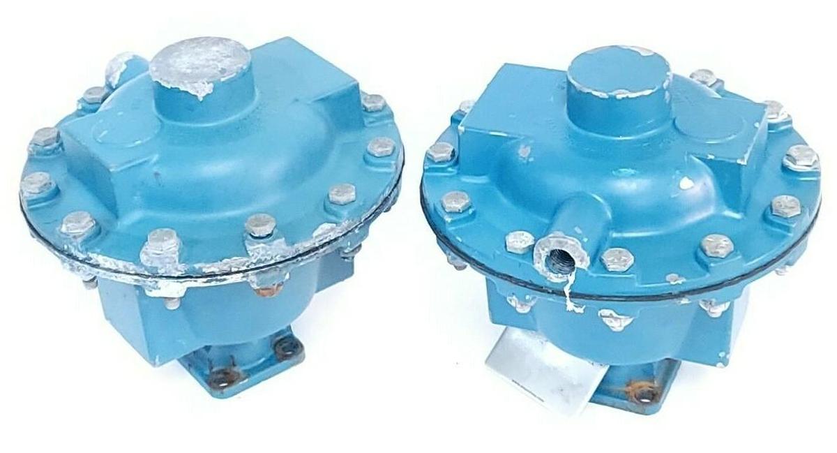 Used LOT OF 2 ITT ENGINEERED NO. 12 AIR MOTOR VALVES