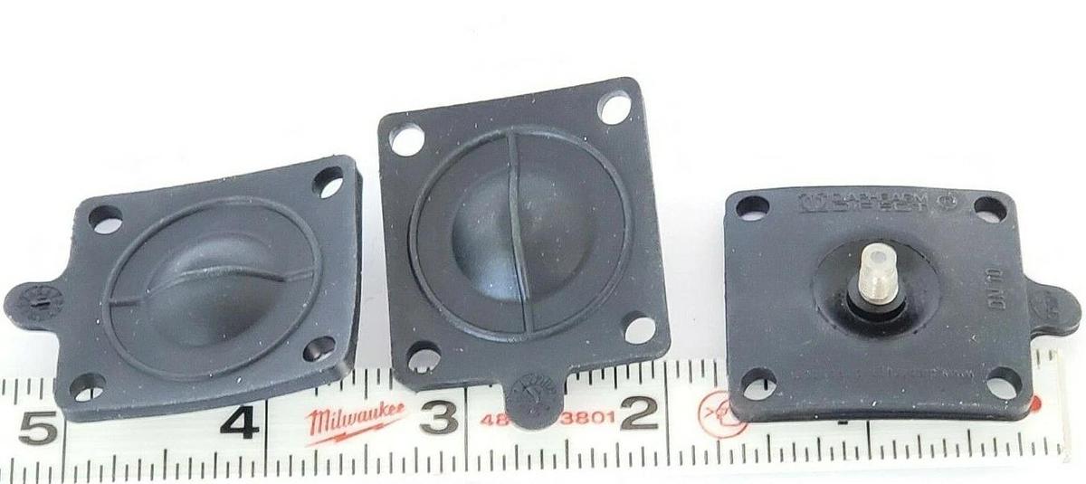 LOT OF 3 NEW DIAPHRAGM DIRECT DD03-IE DIAPHRAGMS, EPDM, DN10, DD031E, DD03IE