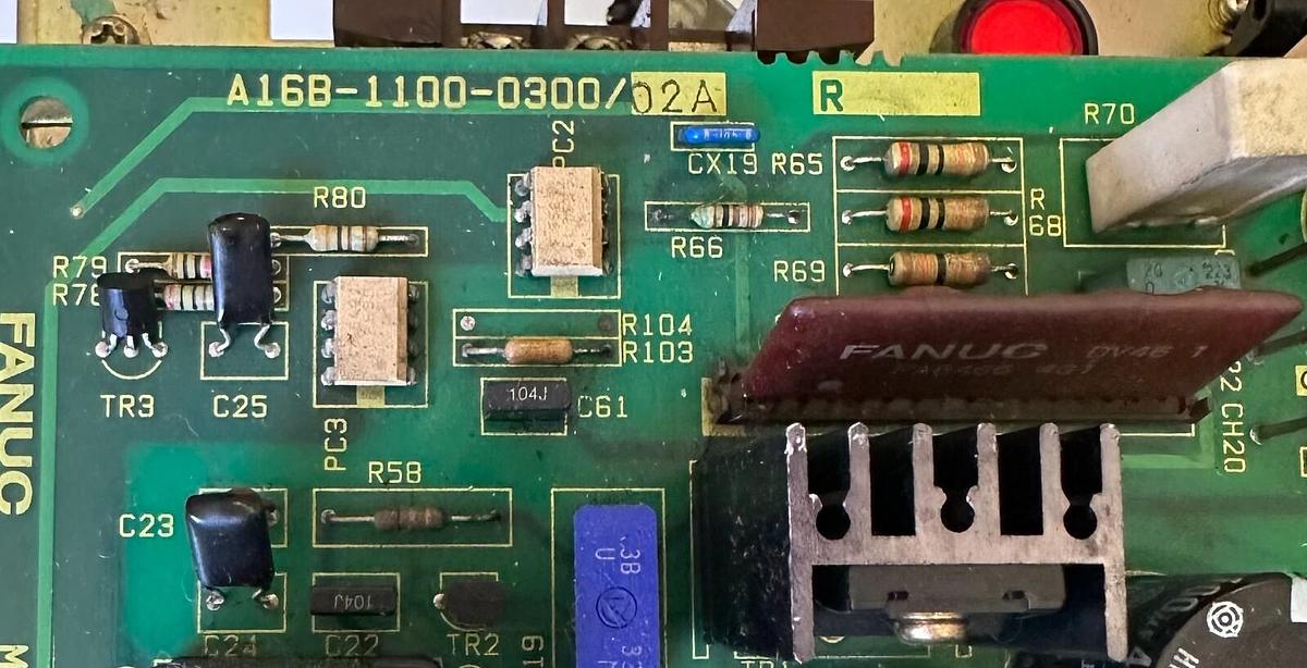 Used REPAIRED FANUC A06B-6058-H007 / A06B6058H007 SERVO AMPLIFIER *DAMAGE TO HEAT SNK