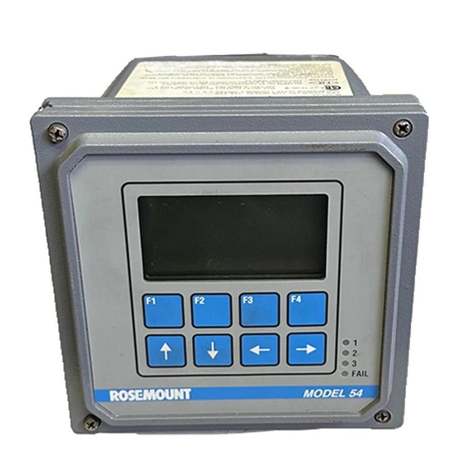 Used ROSEMOUNT 0054PH/ORP / 0054PHORP MODEL 54 ANALYZER CONTROLLER 115/230VAC 50/60Hz