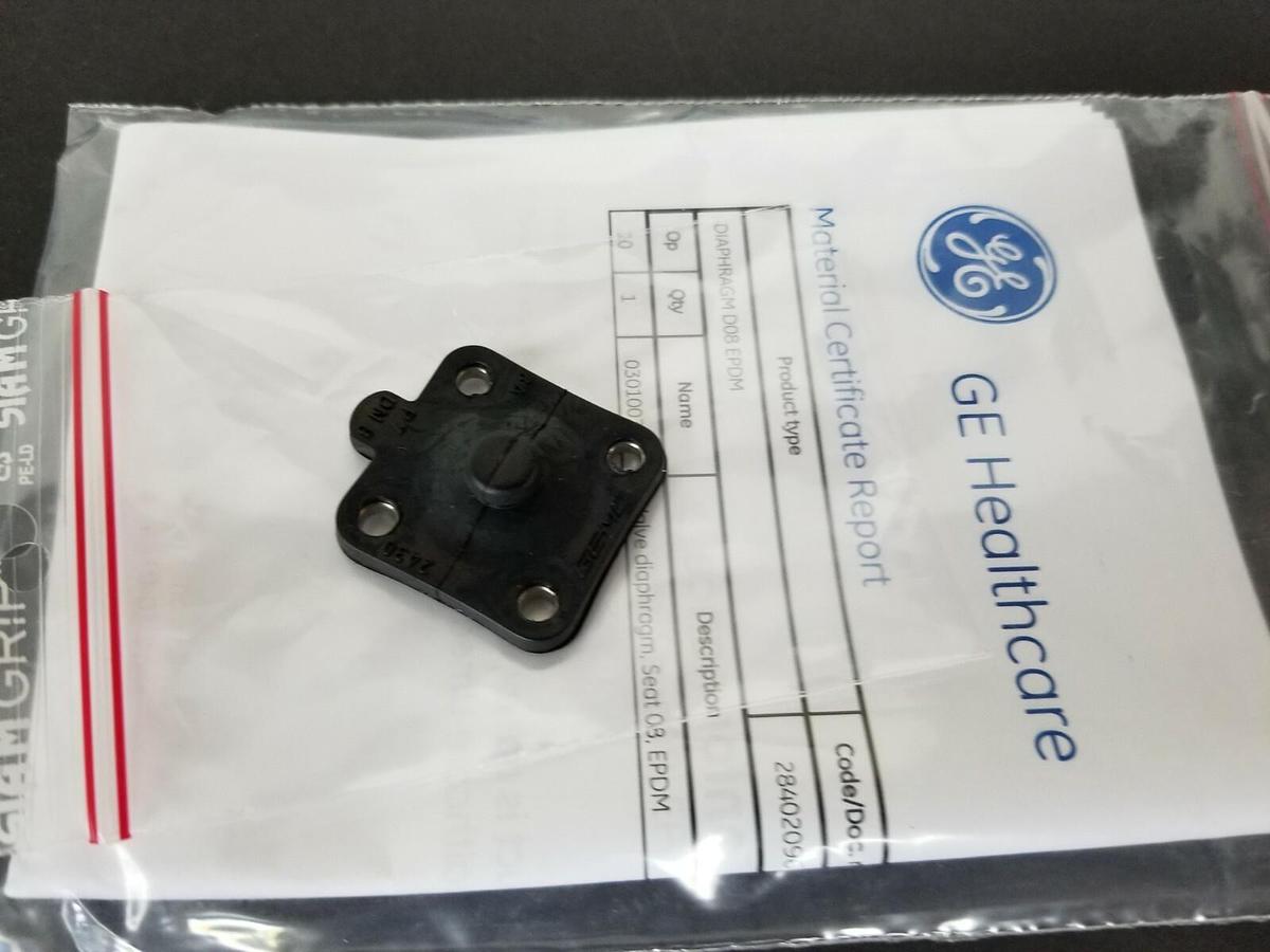 LOT OF 10 NEW GE HEALTHCARE 28-4020-96 VALVE DIAPHRAGMS DN08 EPDM 28402096