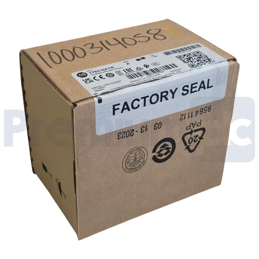 Used Opened Pre-Owned Allen Bradley 1783-NATR /A Stratix Configurable NAT Router w/SD