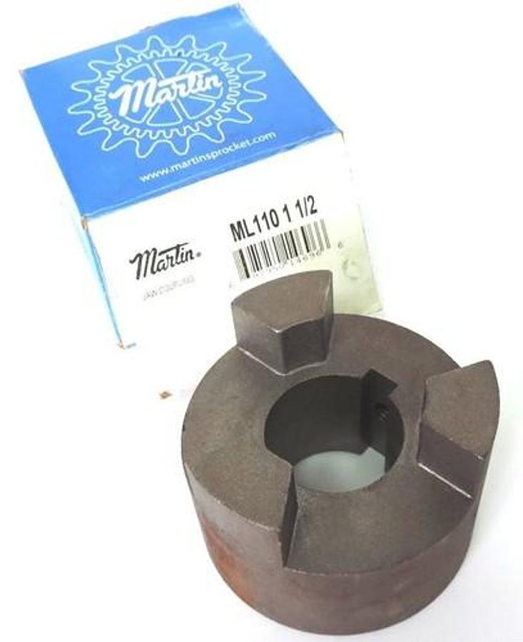NIB MARTIN ML110 1 1/2 JAW COUPLING ML110112