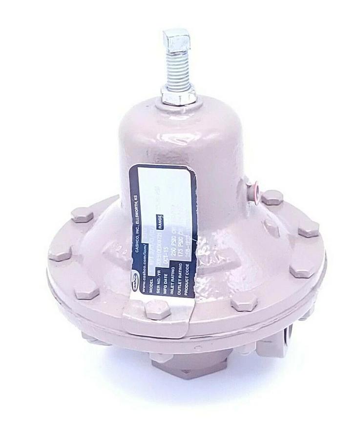 NEW CASHCO 1'' NPT D/CI/CI/B2 REGULATOR D.PDF RANGE: 30-80 PSI