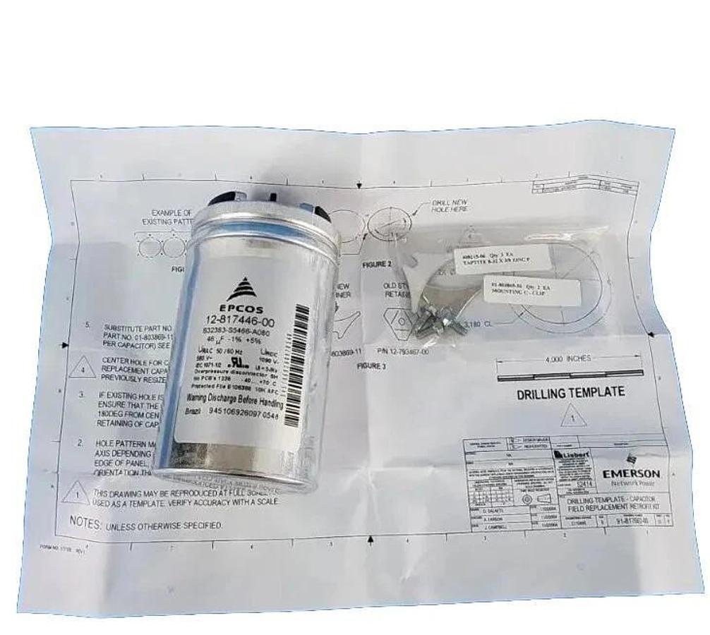 Used NIB TDK EPCOS B32363-S5466-A080 CAPACITOR 46UF 12-817446-00