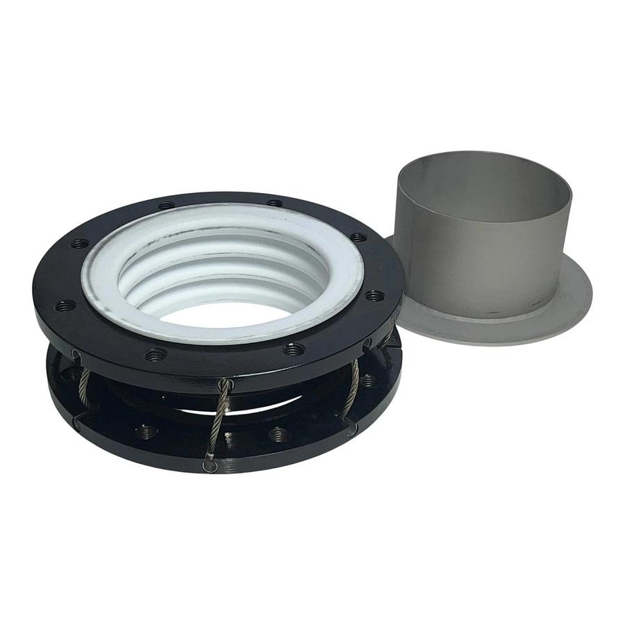 Ethylene FlexiJoint 8-DISA-3 8" PTFE Expansion Joint Bellows Flange New Surplus