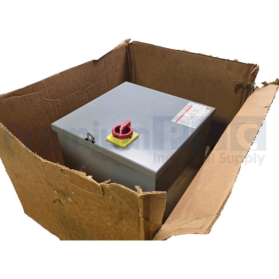 SQUARE D 9070SK3000G2D1E23 9070 TRANSFORMER DISCONNECT 3kVA PRI.240x480V NSMP