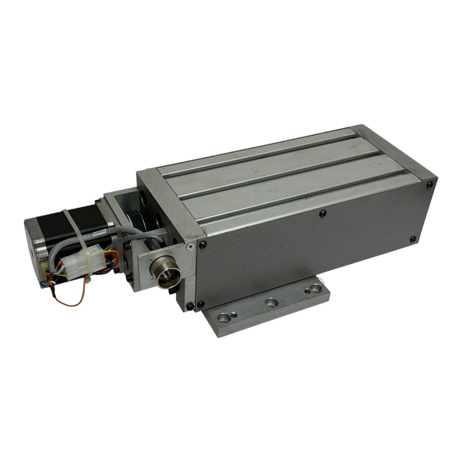 Used Freer Tool Z Axis Linear Slide 100mm Sanyo Denki Stepper Motor 55-506-1407