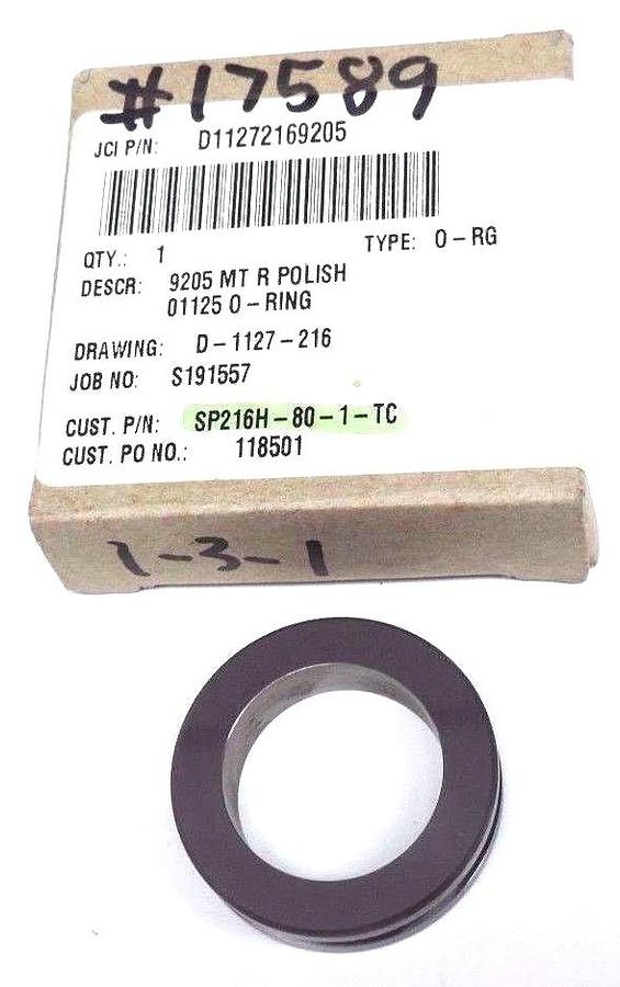 Used NIB JOHN CRANE SP216H-80-1-TC, 9205 MT R POLISH 01125 O-RING, D11272169205