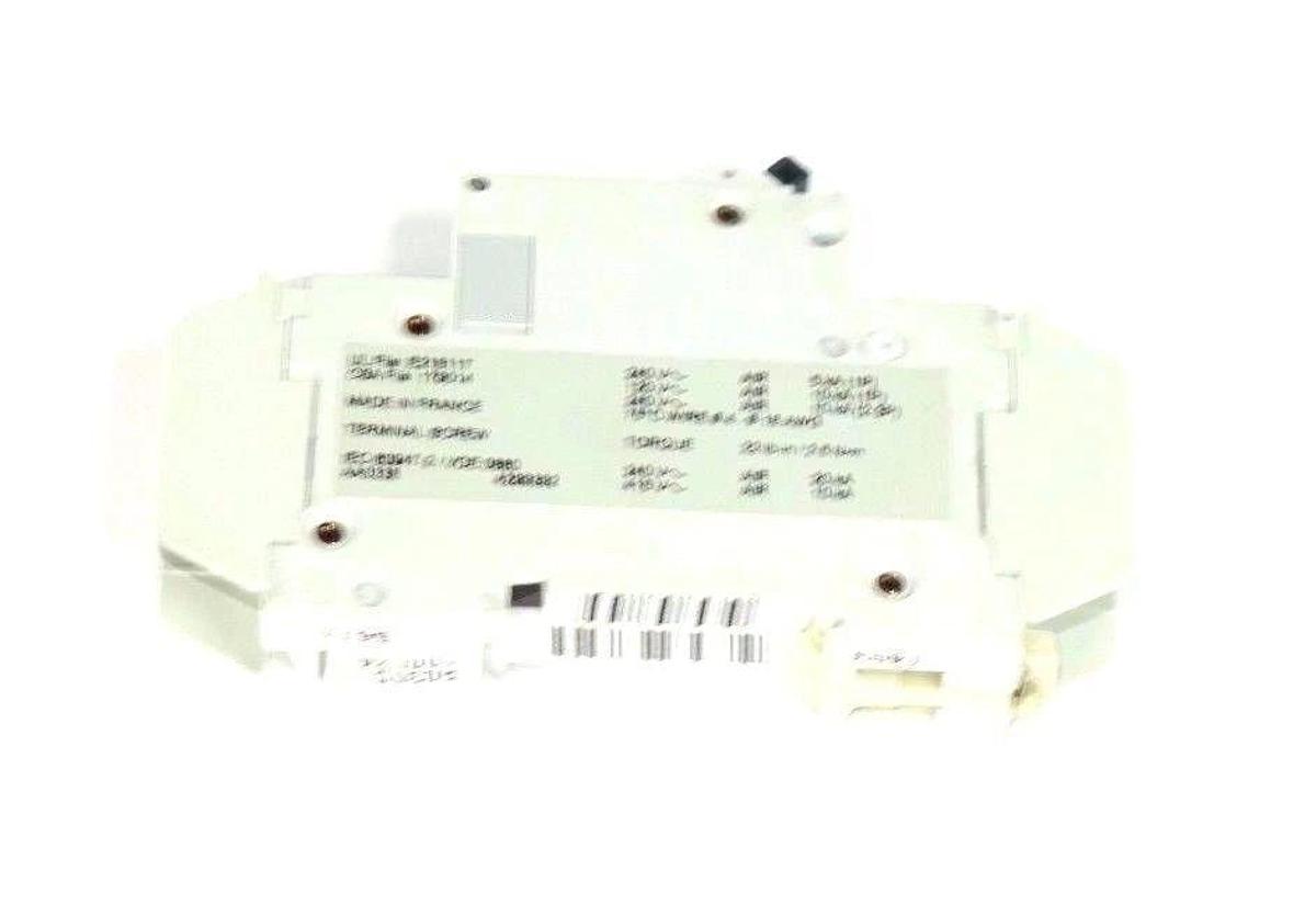 Used NIB MERLIN GERIN SQUARE D C60N 60113 CIRCUIT BREAKER 240V 1POLE 2AMP TYPE C