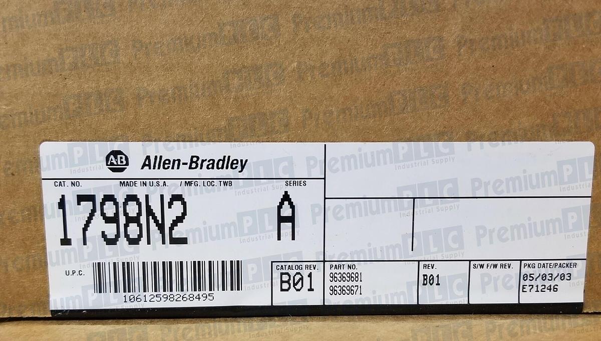 LOT OF 11 NIB F/S ALLEN BRADLEY 1798N2 SER. A FLEX ARMOR MODULE REV B01 1798-N2