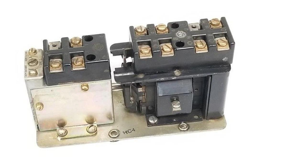 Used ALLEN BRADLEY PNEUMATIC TIMER W/ 21A86 COIL 120V, 60HZ TFDV HC4