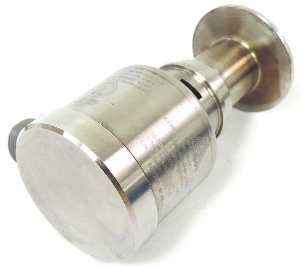 Used ANDERSON HD310051020 SANITARY PRESSURETRANSMITTER SENSOR 50PSI MAX 2" TRI-CLAMP