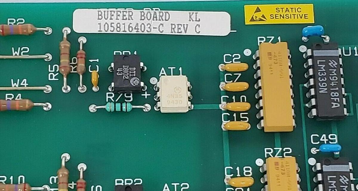 Used BOSTON / FINCOR 105816403-C BUFFER BOARD REV: C KL 105816403 (REPAIRED)