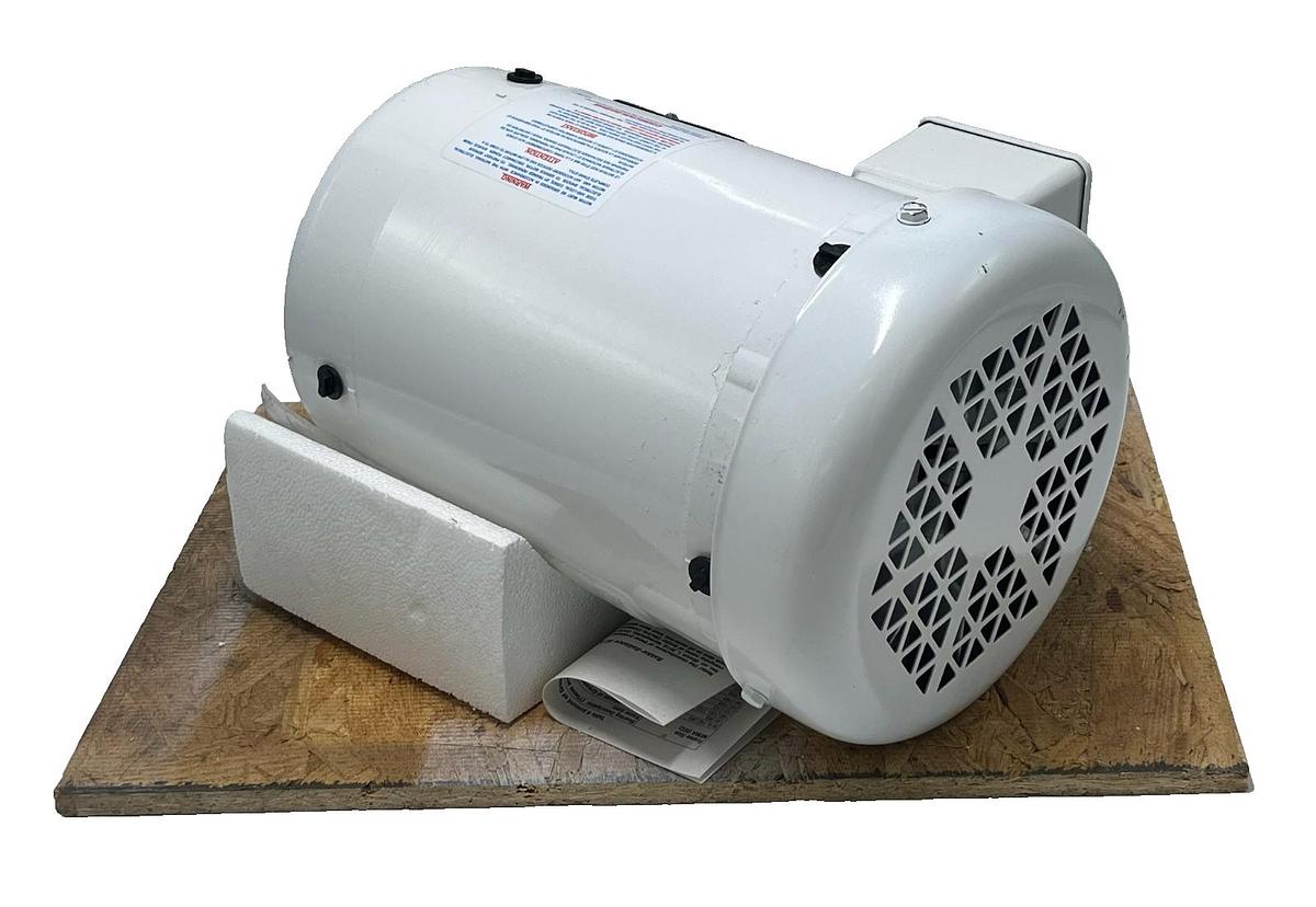 Used Baldor VFWDM3542 Washdown Motor 0.75HP 1750RPM 56C 3PH Stainless NEMA 4X