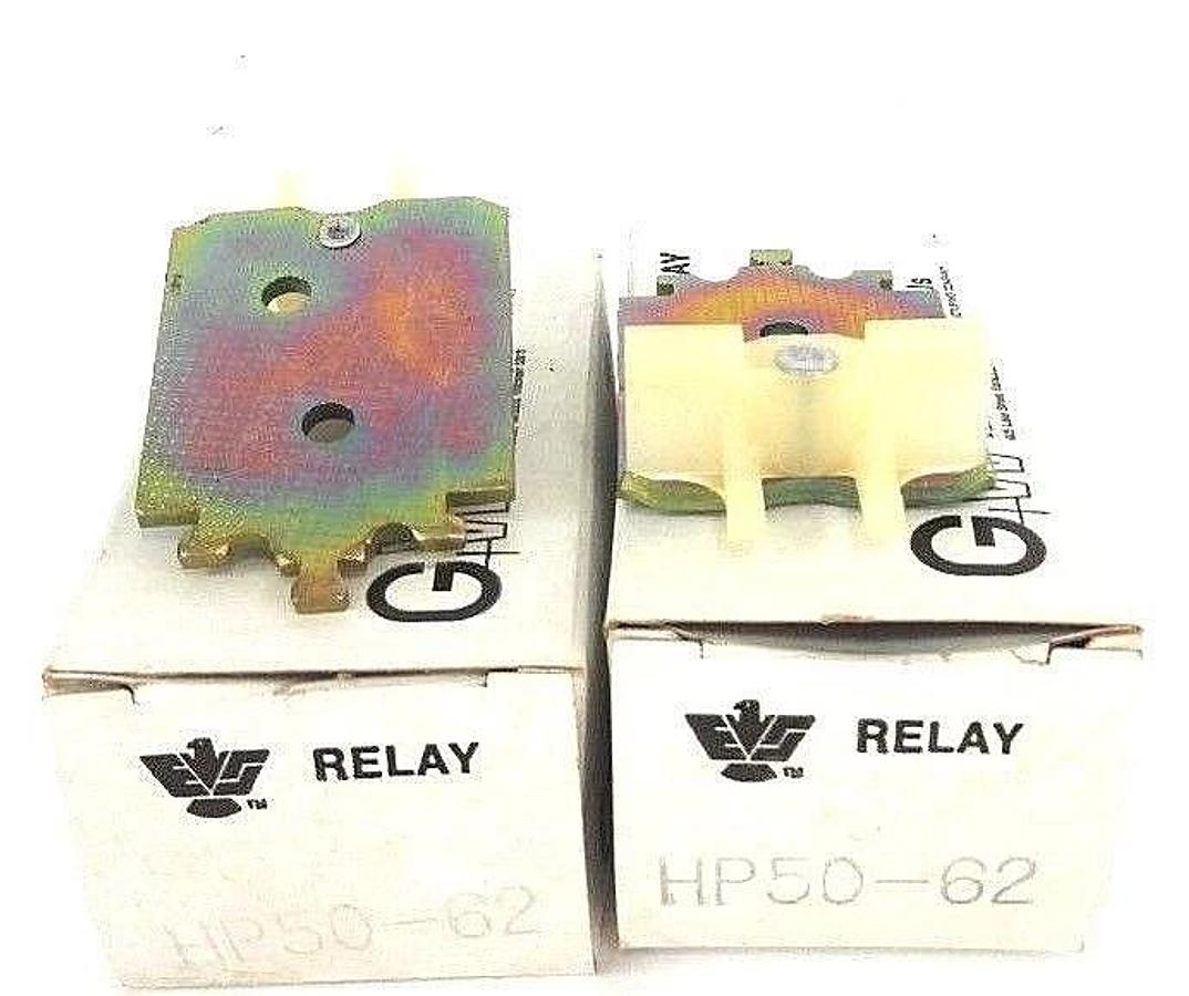 Used LOT OF 2 NIB EAGLE SIGNAL HP50-62 RELAY ARMATURE AND FORK ASSEMBLIES HP5062