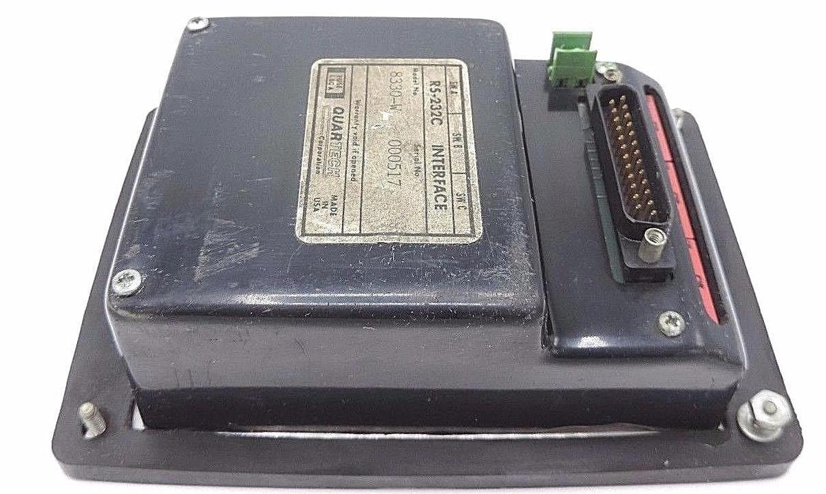 Used QUARTECH 8330-W DATAMATE RS-232C INTERFACE 8330W