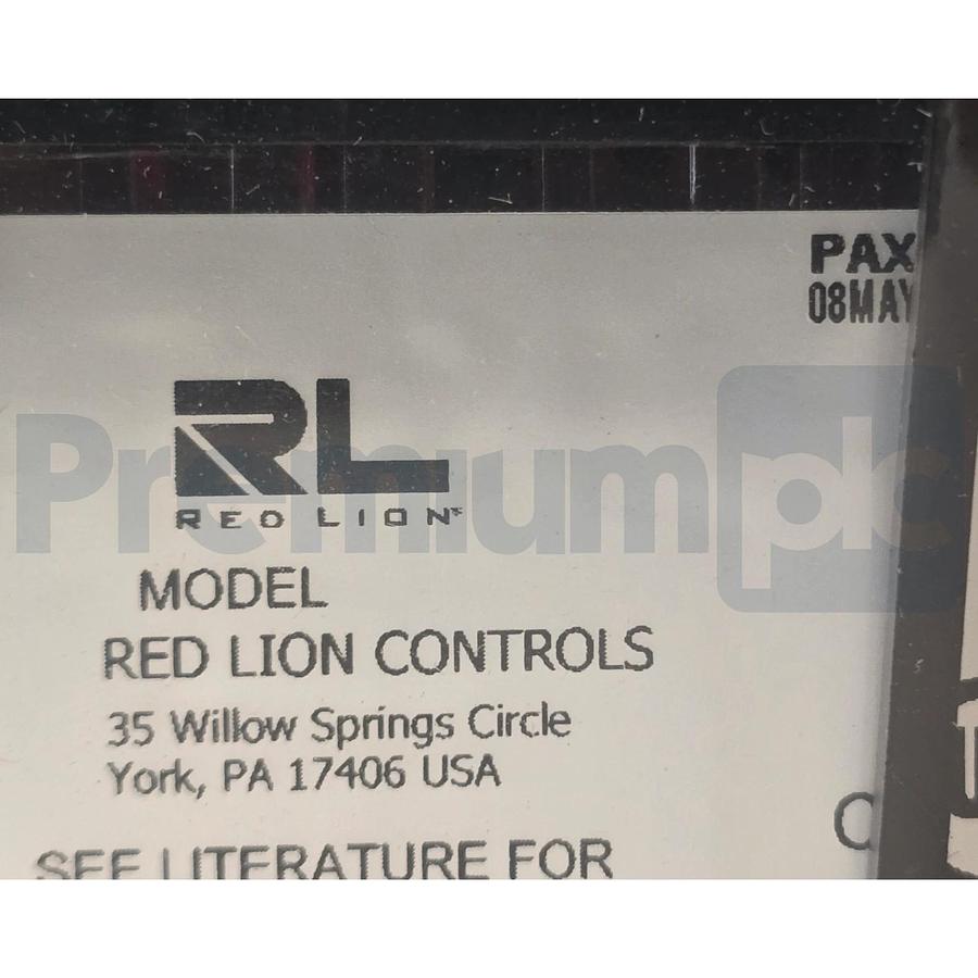 Red Lion PAXLID00 PAX Lite Digital Panel Meter 3 1/2 -digit 199.9 uADC-1.999 ADC