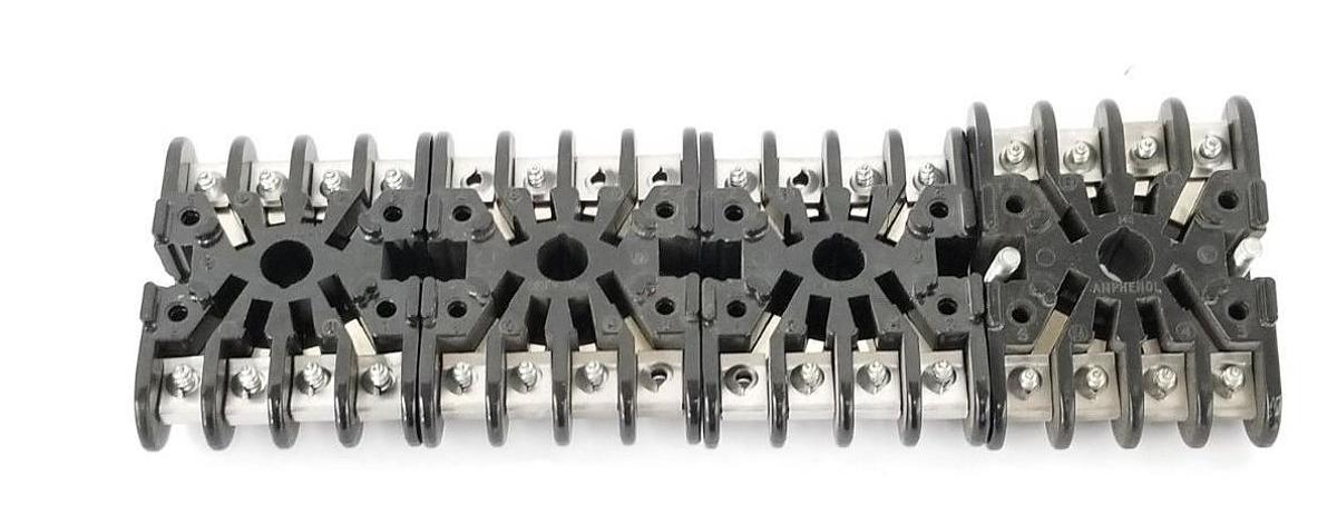 Used LOT OF 4 AMPHENOL RELAY SOCKETS 8-PINS