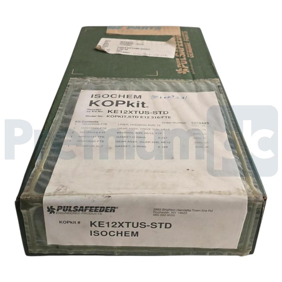 Used Pulsafeeder KOPkit STD E12 316/FTE | KE12XTUS-STD Isochem Pump Rebuild Kit NSFS