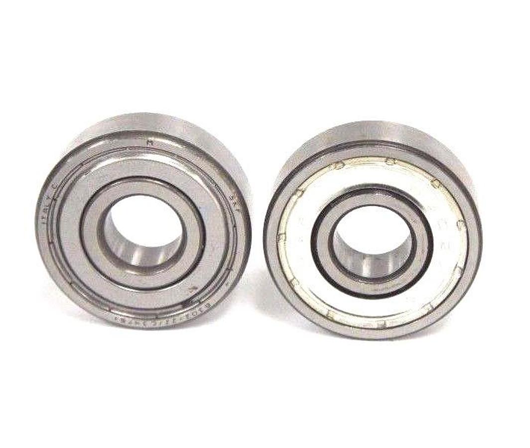 Used LOT OF 2 NEW SKF SINGLE ROW BALL BEARINGS 6302/C3 & 6302-ZZ/C3HT51