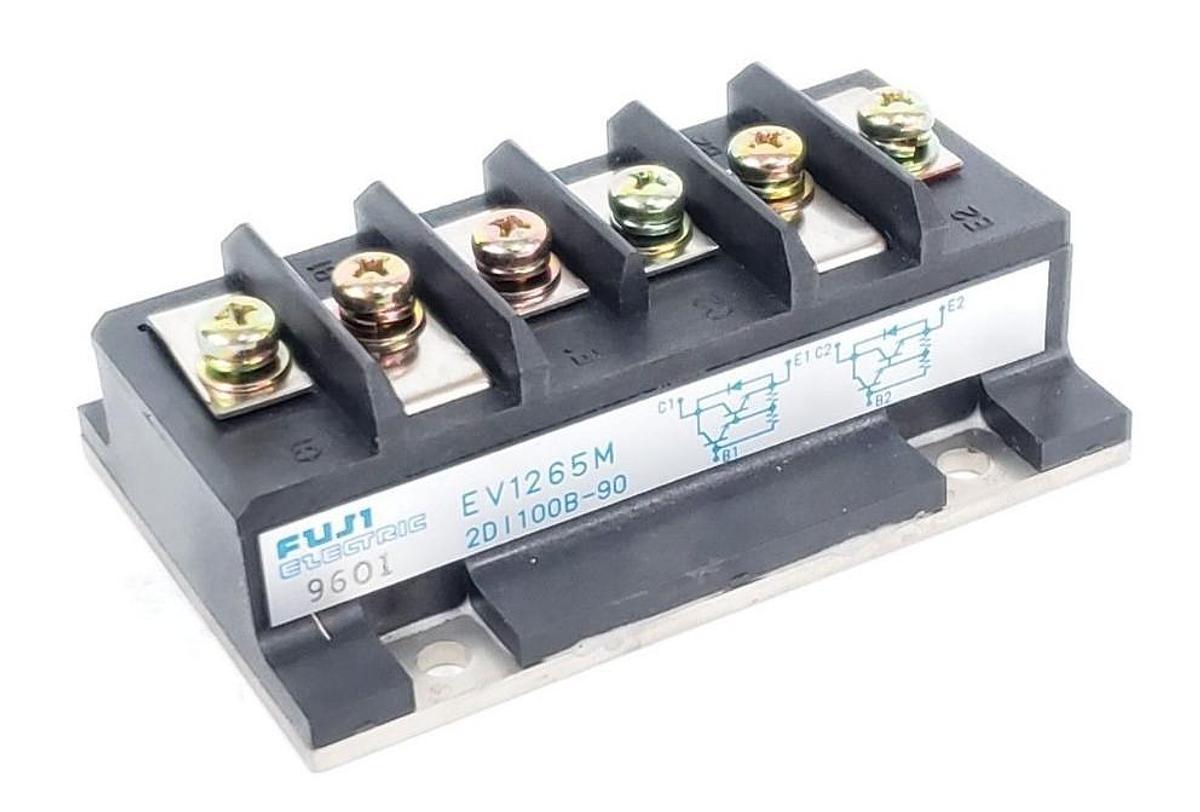 Used LOT OF 2 NEW FUJI ELECTRIC EV1265M POWER TRANSISTOR MODULES 2D1100B-90