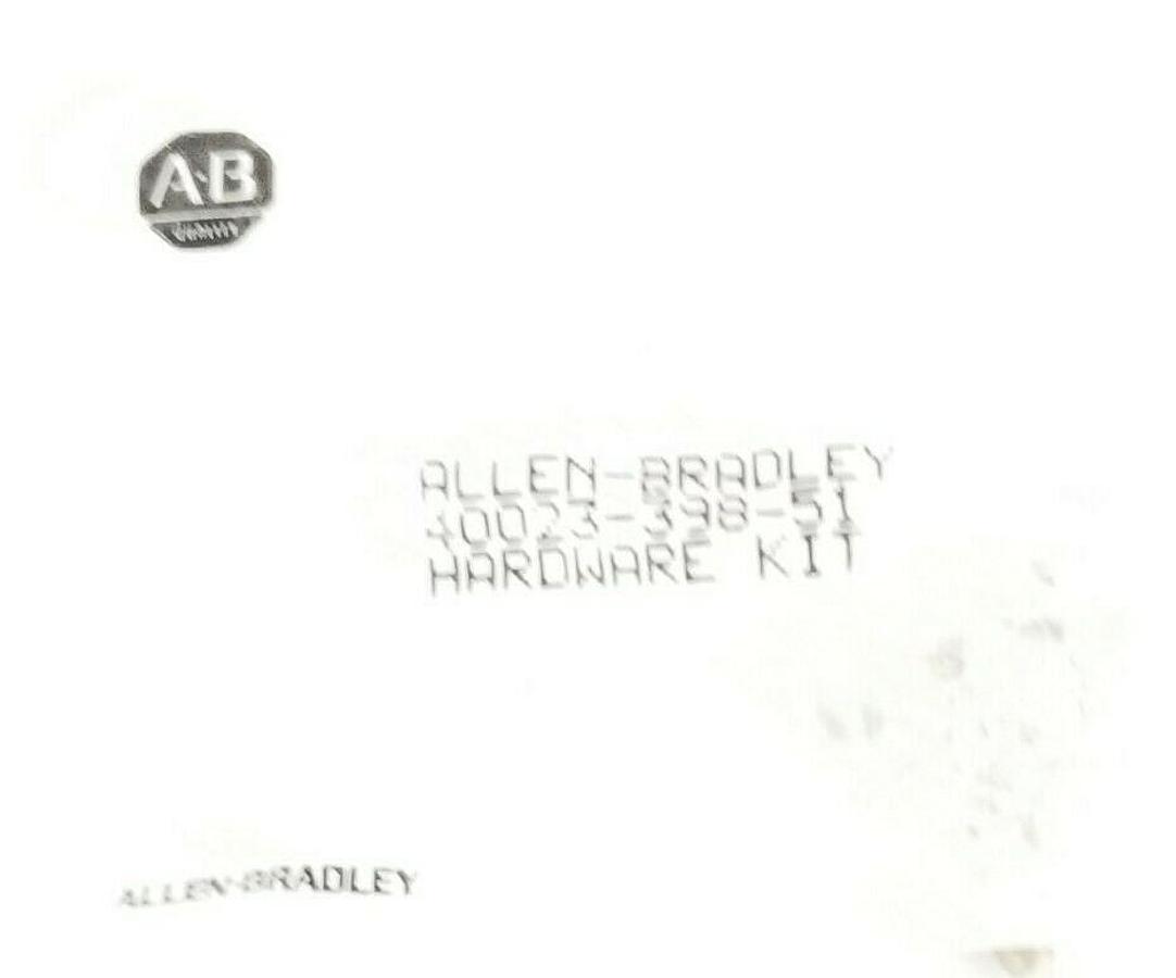 NEW ALLEN BRADLEY 40023-398-51 HARDWARE KIT 4002339851