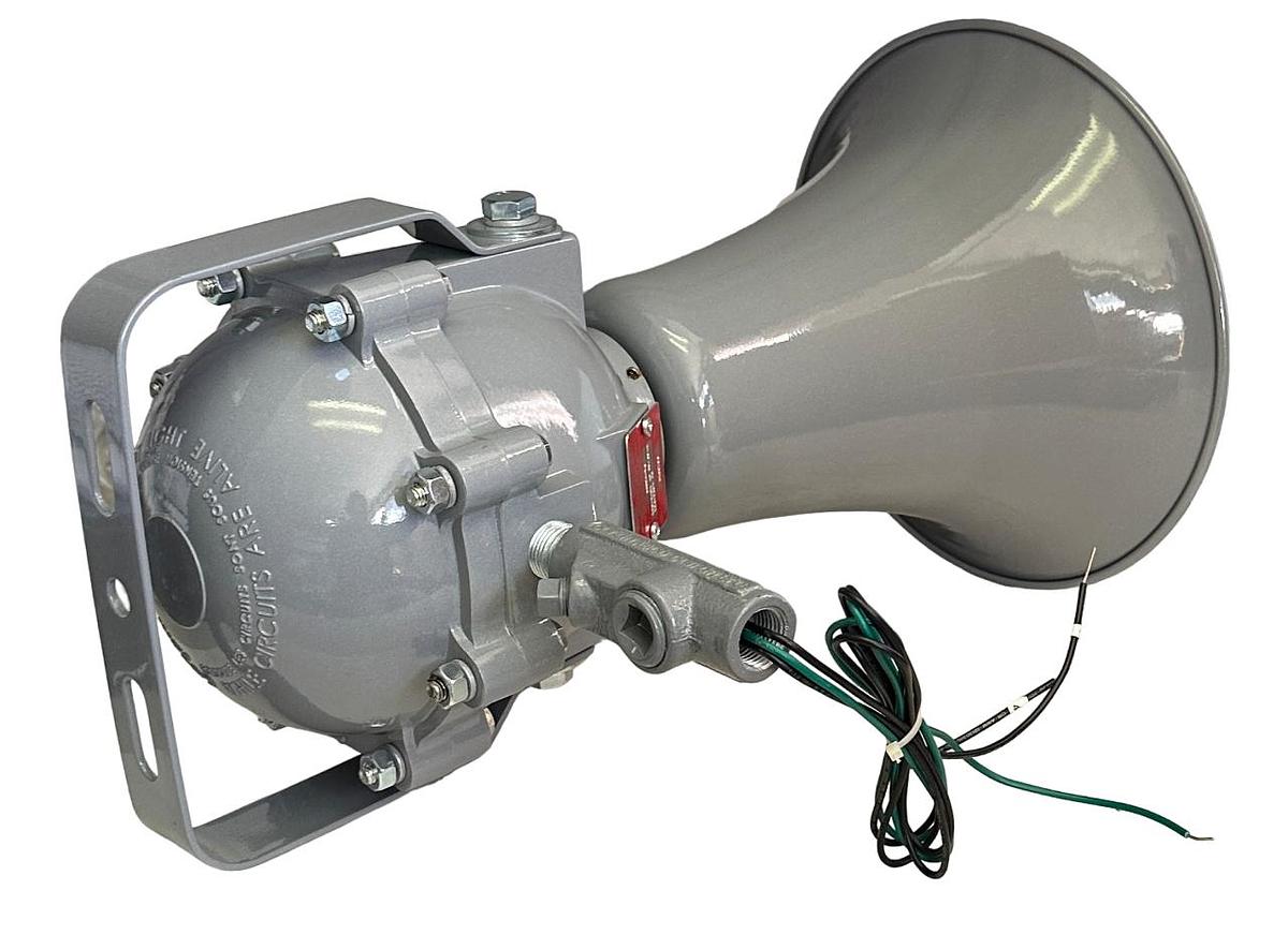 Used NEW EDWARDS SIGNALING 5522M-Y6 / 5522M AC/DC DUOTRONIC HORN EXPLOSION PROOF