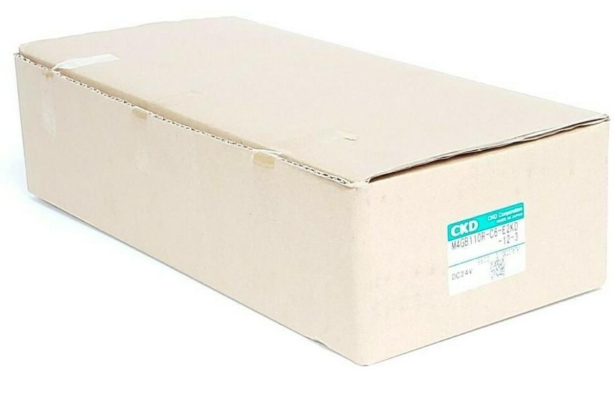 Used NIB CKD M4GB110R-C6-E2KD-12-3 VALVE MANIFOLD BLOCK ASSEMBLY 4GB119R-00-E2K-3
