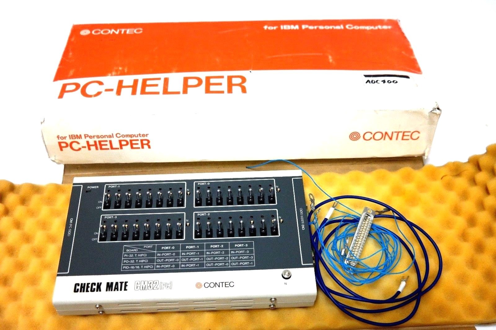 Used CONTEC CM32 (PC) CHECK MATE PC-HELPER FOR IBM PERSONAL COMPUTER CM32PC