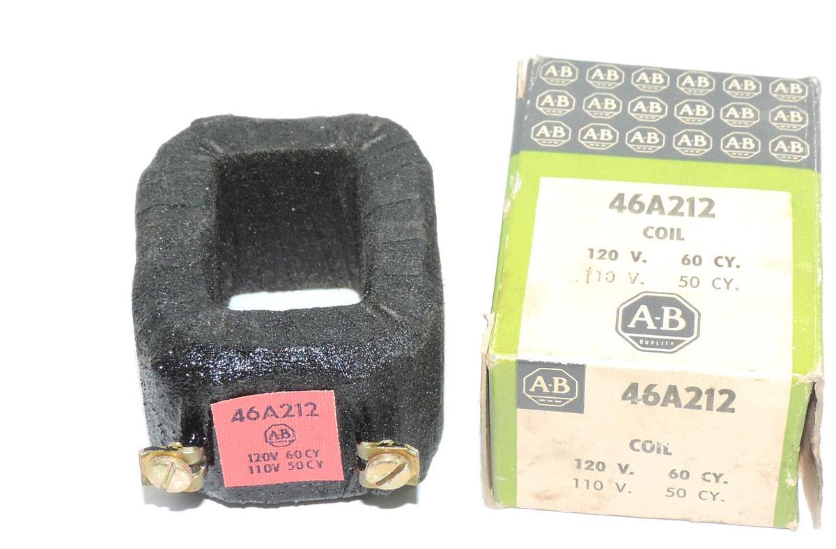 Used NIB ALLEN BRADLEY 46A212 COIL 110/120V 50/60HZ