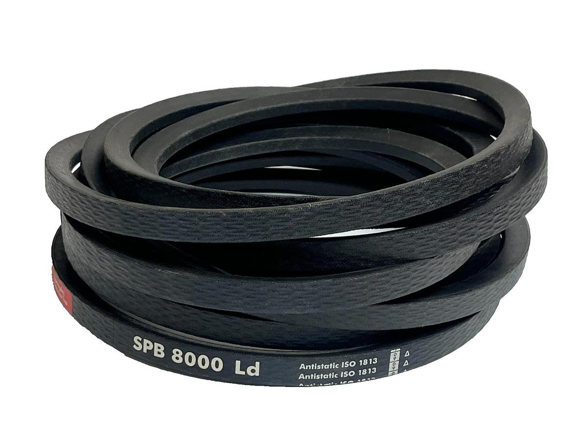 Used Optibelt RED POWER 3 SPB 8000 Ld High Performance V-Belt MCNTSPB8000-OP - New