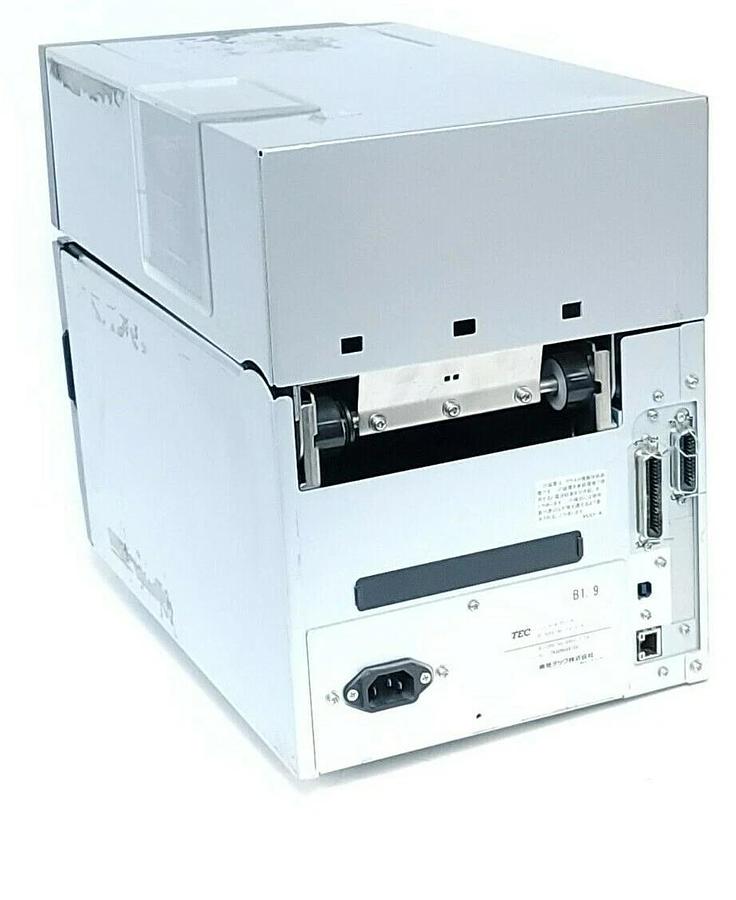 Used TEC B-SA4TM-TS15-R DESKTOP THERMAL PRINTER BSA4TMTS15R AC100V 2.1A