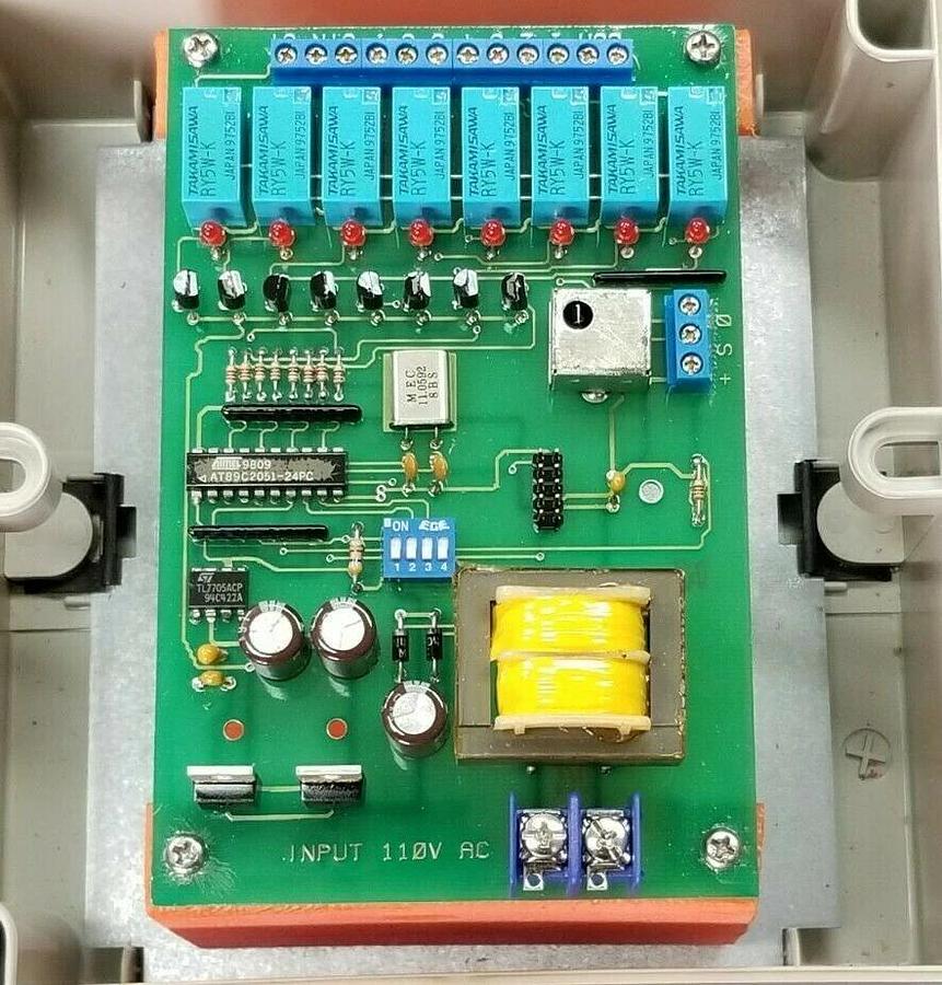 Used NIB KLOCKNER MOELLER CI-G ENCLOSURE W/ 110VAC INPUT CONTROL UNIT K/M.CI-G