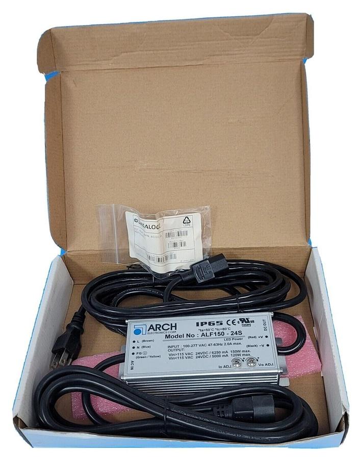 Used NEW DATALOGIC 93ACC0098 POWER SUPPLY 150W KIT TIRE ARRAY AFL150-24S