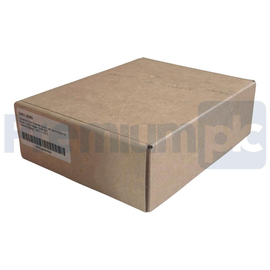 Used Dinkle 0401-0080 Industrial 8-Port Ethernet Switch 12-56VDC RJ45 10/100Base-T(X)