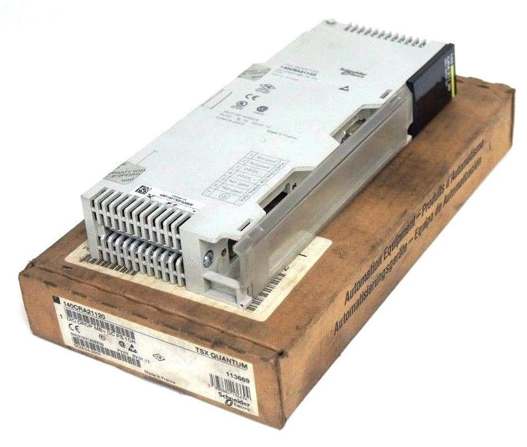 Used NIB SCHNEIDER MODICON 140CRA21120 DIO DROP MB+ DC PS 1CH MODULE 140-CRA-211-20