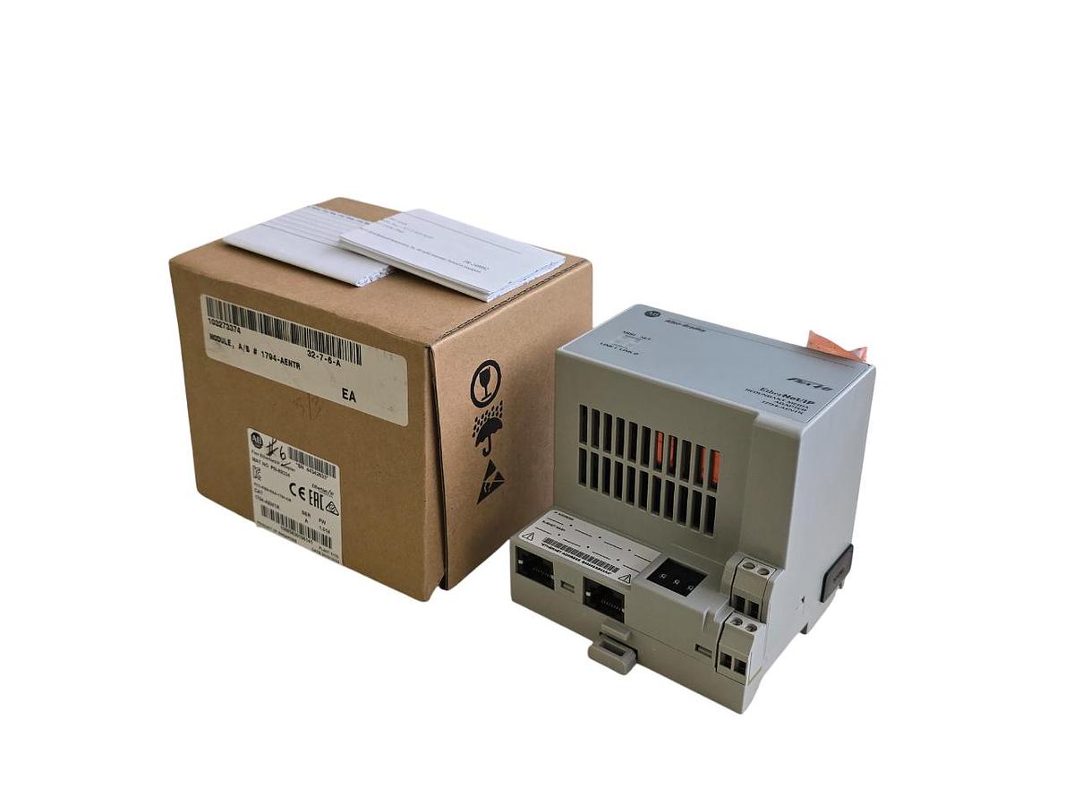 Used ALLEN BRADLEY 1794-AENTR /A FLEX I/O EtherNet/IP ADAPTER FW 1.014 1794AENTR NSMP