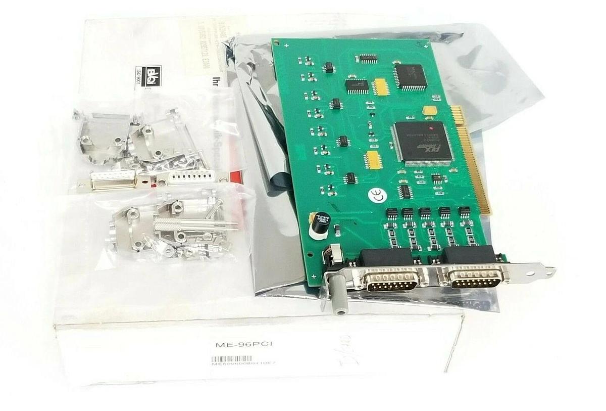 Used NIB MEILHAUS ELECTRONICS ME-96PCI REV: 1.3 DIGITAL PC BOARD 8 IN/8 OUT ME96PCI