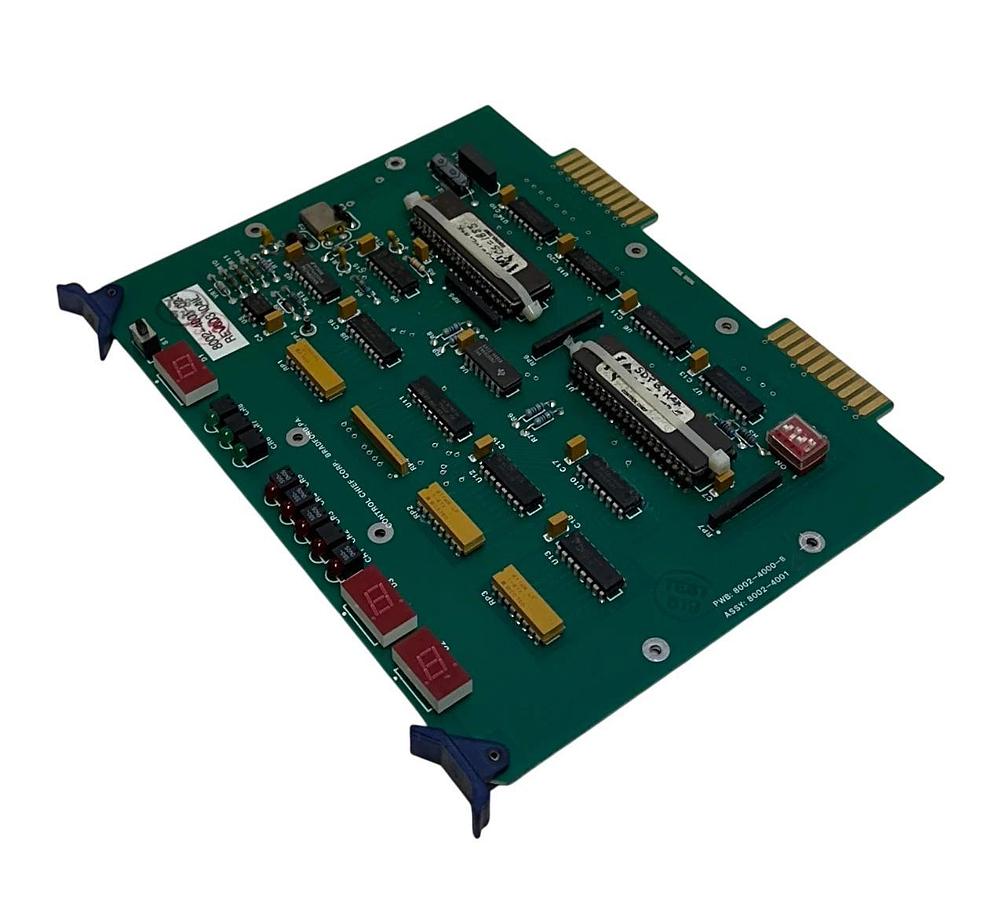 Used CONTROL CHIEF CORP 8002-4001-02-T / 8002-4001 CONTROL BOARD I04IL Rev. 003 USNP