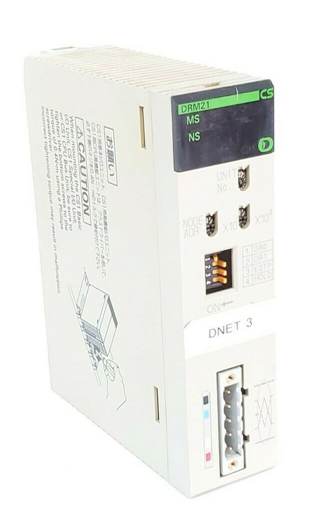 Used OMRON CS1W-DRM21 DEVICENET UNIT 24V DC, 0.5W, CS1WDRM21