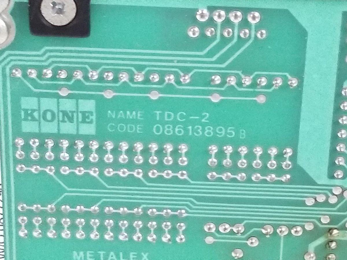 Used KONE INSTRUMENTS 920140 TDC-2 TREND OUT BOARD 1.04 741 08172 HOJ 08613895B