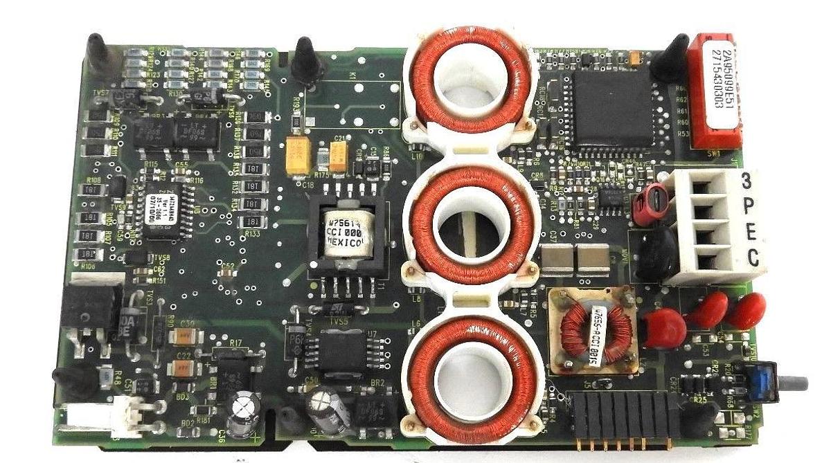 Used NEW CUTLER HAMMER WCBS4EF MODEL E REPLACEMENT PC BOARD SIZE 4 W200 60HZ STARTER