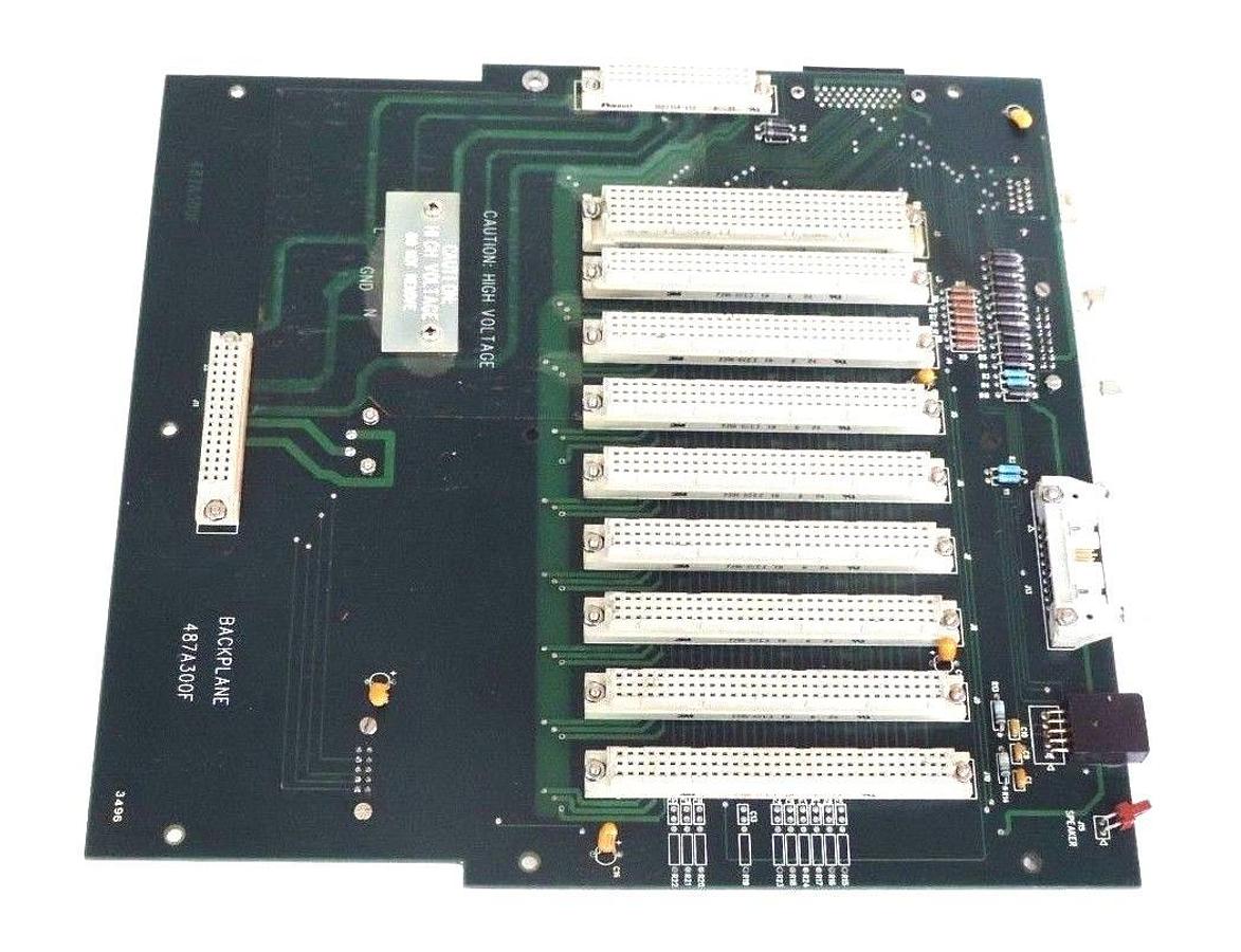 Used USON 487-A300F BACKPLANE BOARD, 487A300F
