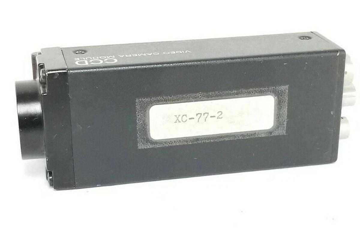 Used SONY MODEL XC-77 CCD VIDEO CAMERA MODULE 10.5-15VDC, 2.2W, XXC7, XC-77-2 NO CAP
