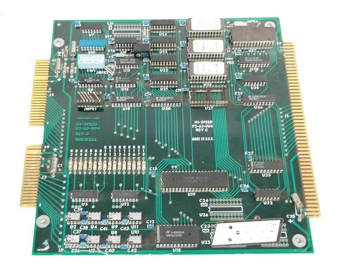 Used HI-SPEED P2-63-004 REV. C WEIGHT FEEDBACK MODULE BOARD P263004