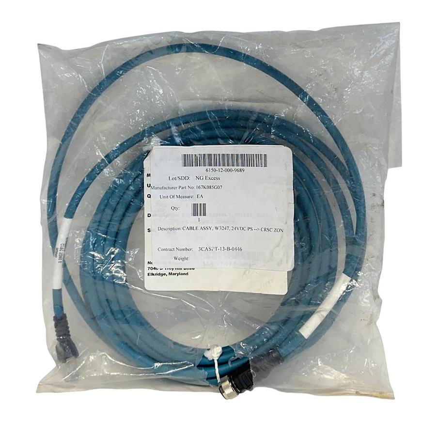 TURCK 167K085G07 / 97942ASS167K085G07 / U-29872 EtherNet CORDSET 24VDC NSMP