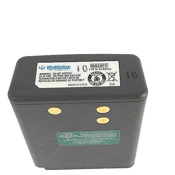 Used MOTOROLA M838P2 MULTIPLIER 7.5V NI-CD BATTERY