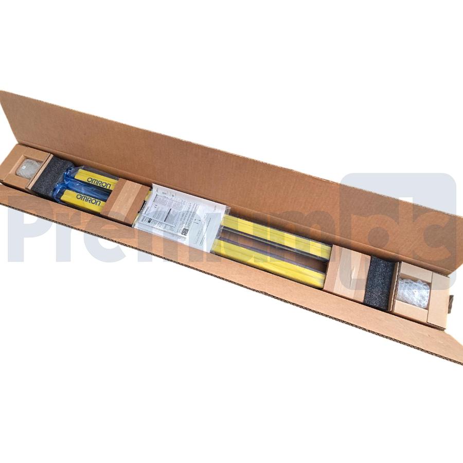 Used OMRON STI F3SG-4RA0880-14 F3SG-RA SAFETY LIGHT CURTAIN SET 14x880mm NSMP