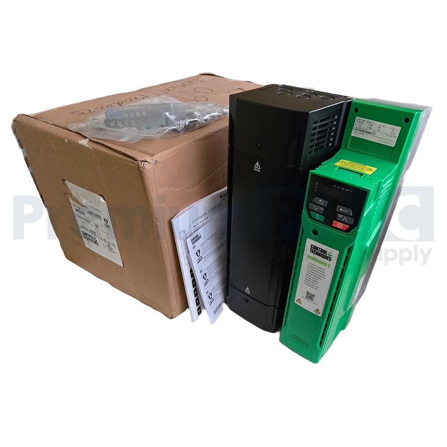Used CONTROL TECHNIQUES C300-065 COMMANDER AC DRIVE 15HP C300-06500150A10101AB100 NEW
